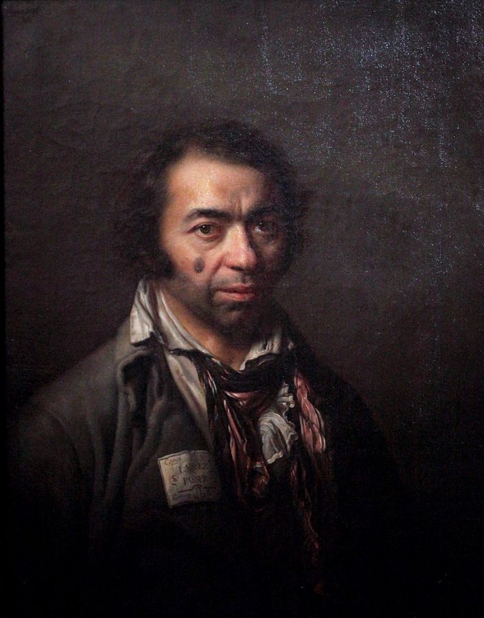 Joseph Cange, 1795, by Pierre-Nicolas Legrand de Lérant  (1758–1829), 
Musée de la Révolution française, MRF 1989-11